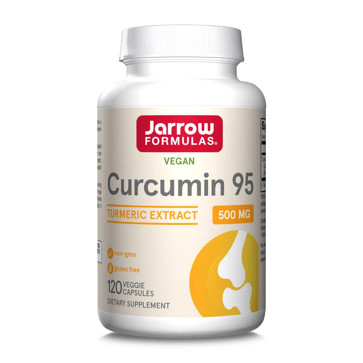Jarrow Formulas Curcumina 95 Extracto de Cúrcuma 500mg 120 Cápsulas veganas Sin Gluten No GMO