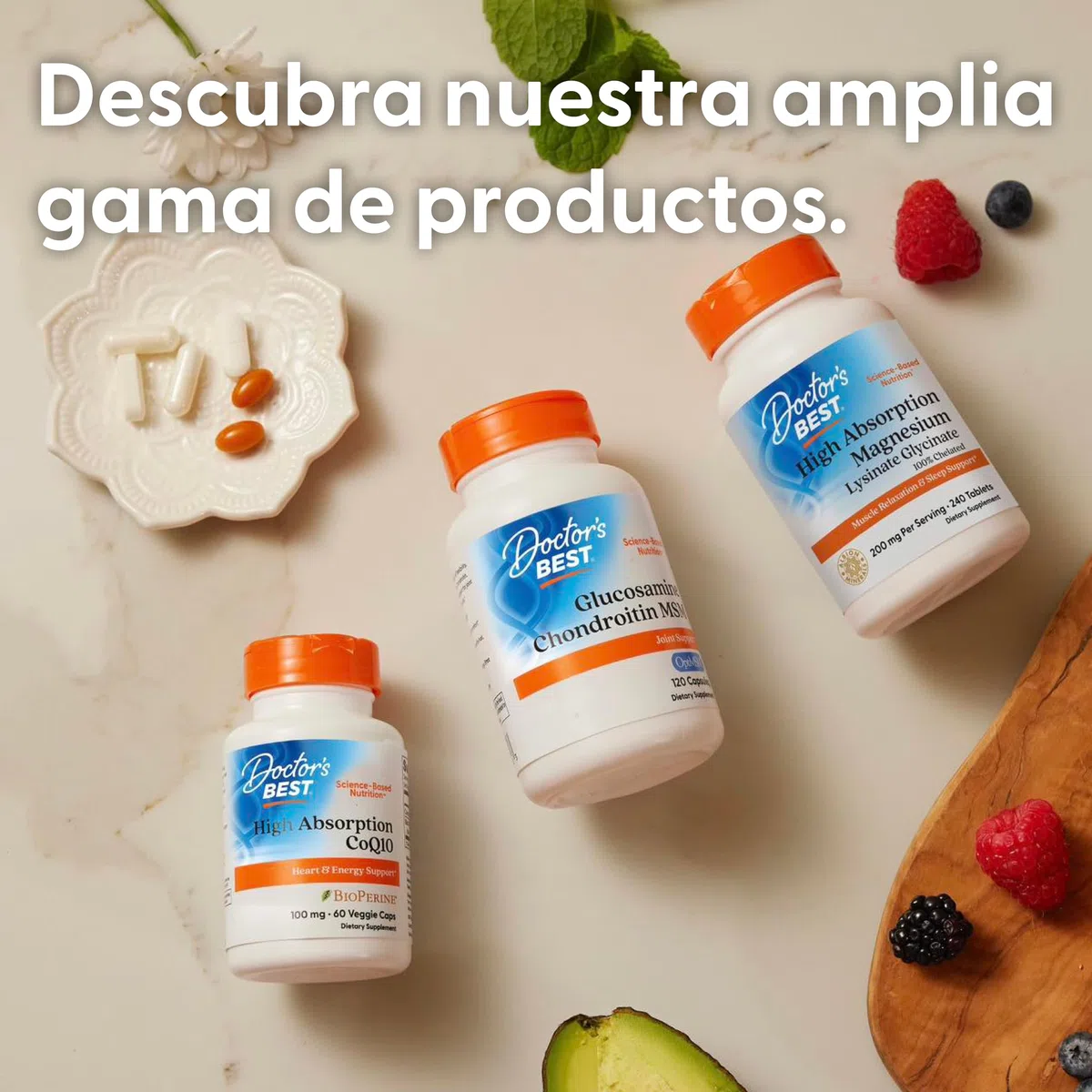 Doctor's Best High Absorption Curcumin 500mg 120 Cápsulas Cúrcuma Sin Gluten Sin Soja No GMO