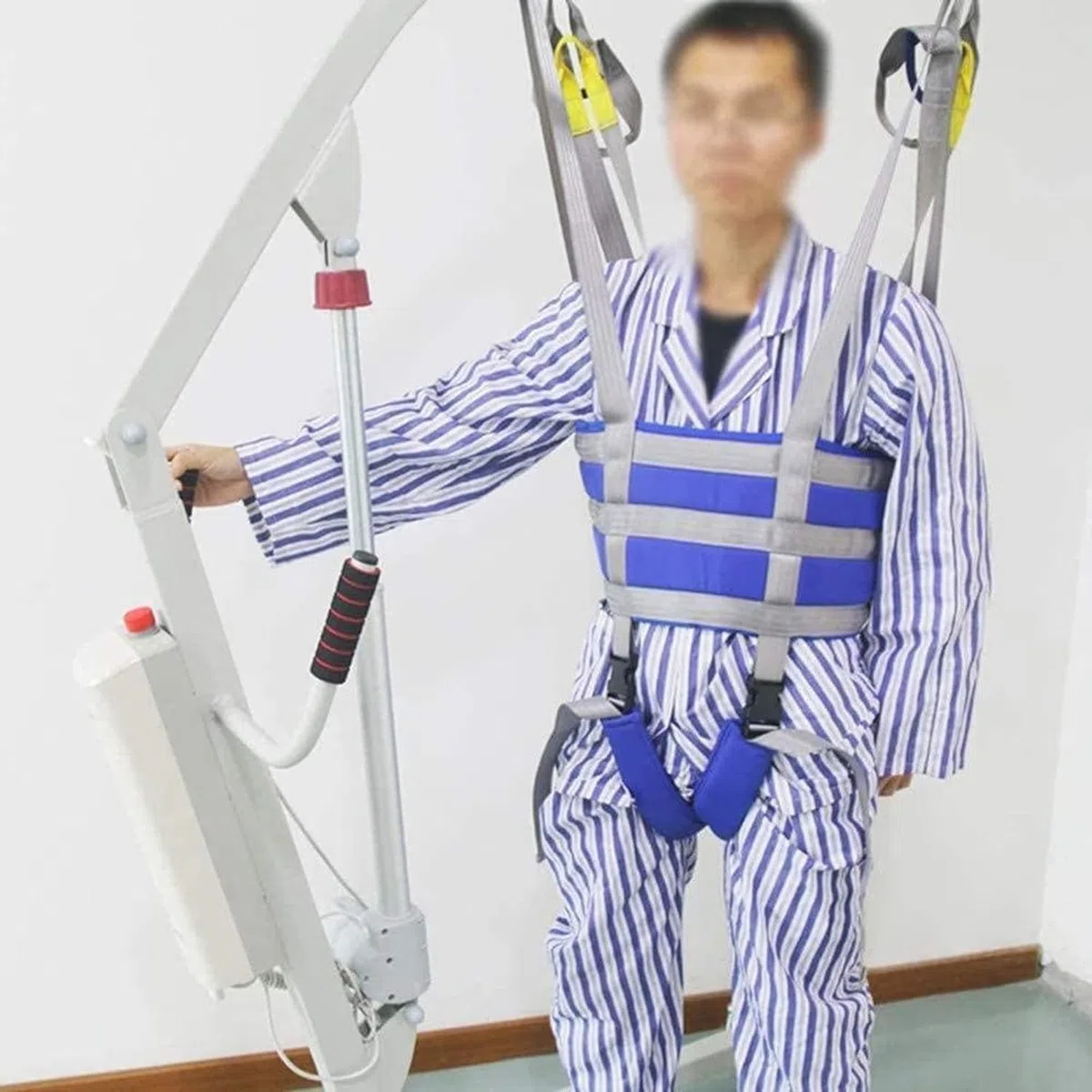 DaoGeSir Arnés De Elevación para Inodoro, Paciente Honda Levantador Grúa Ayudas para Caminar De Pie Cinturón De Transferencia De Pacientes Entrenador Marcha De Rehabilitación para Ancianos (Size : L)
