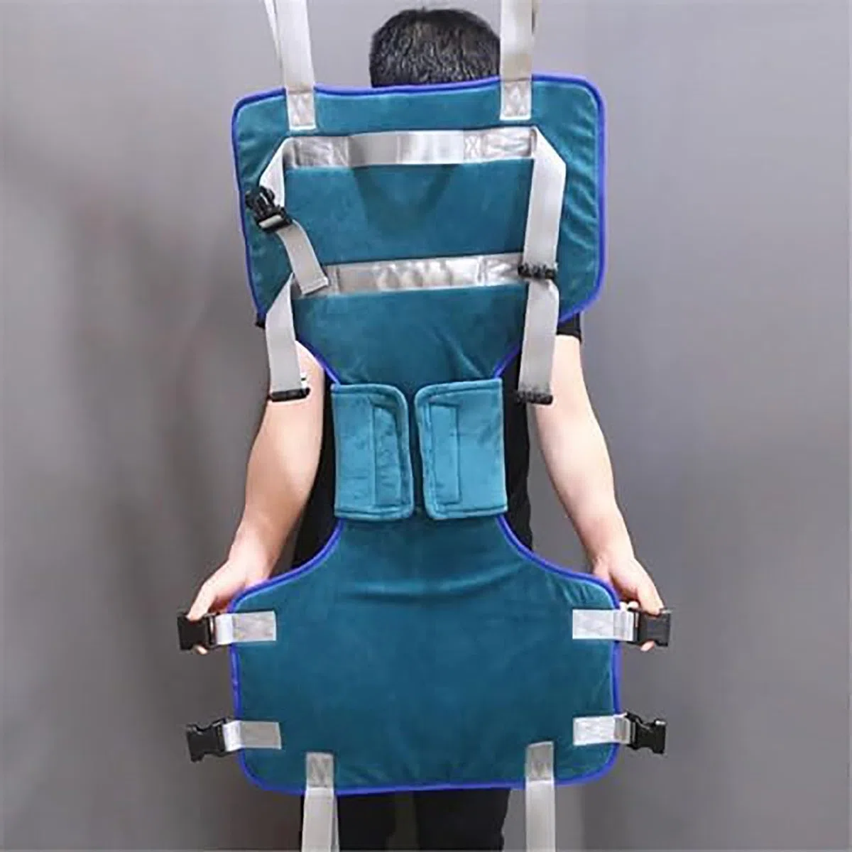 Arnés universalconfort, Arnés para Traslados, Arnés de Elevación de Paciente de Cuerpo Completo, Cinturón para Caminar Asistido por El Paciente, para Enfermería,Anciano, Discapacitado(Large)