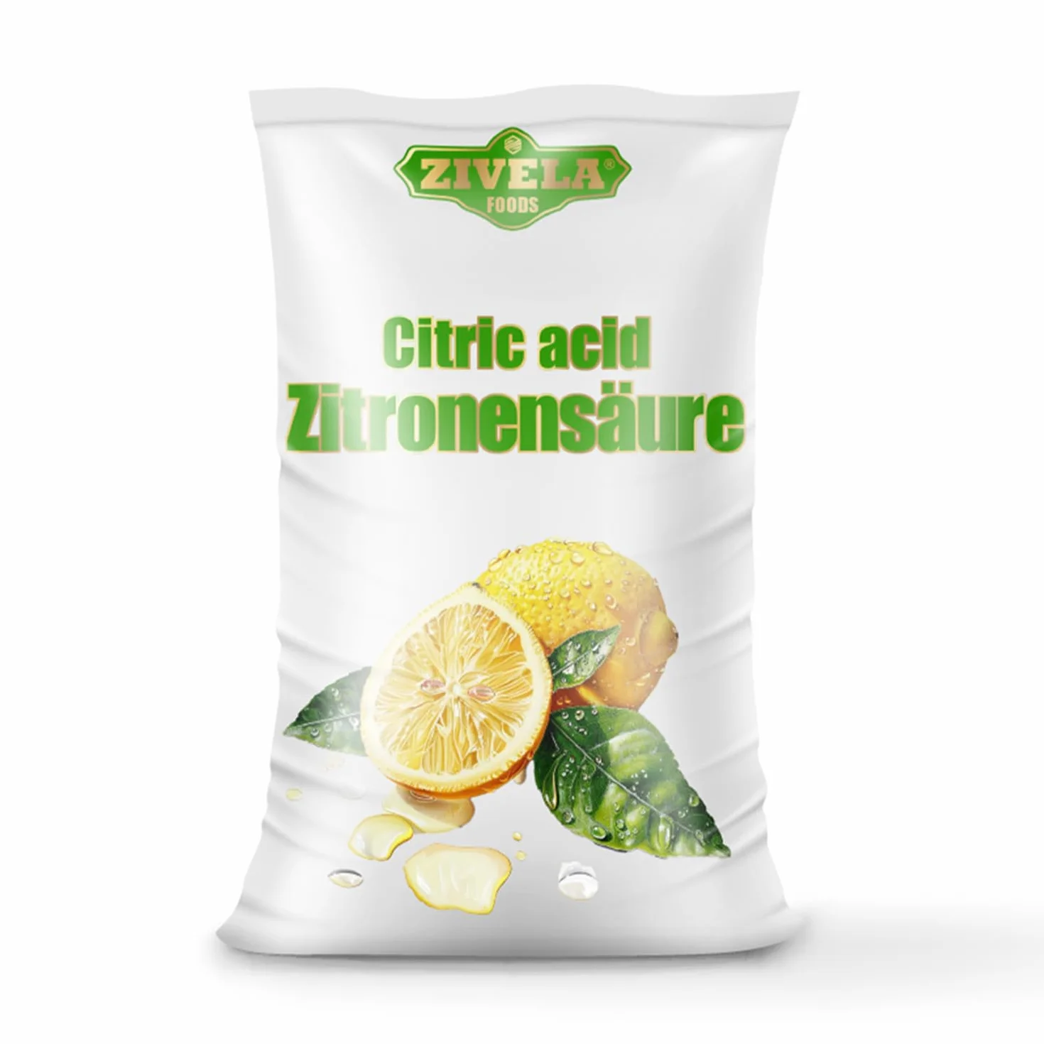 Ácido Cítrico en Polvo 100% Puro, Calidad Alimentaria E330, 20 kg (4 x 5 kg)
