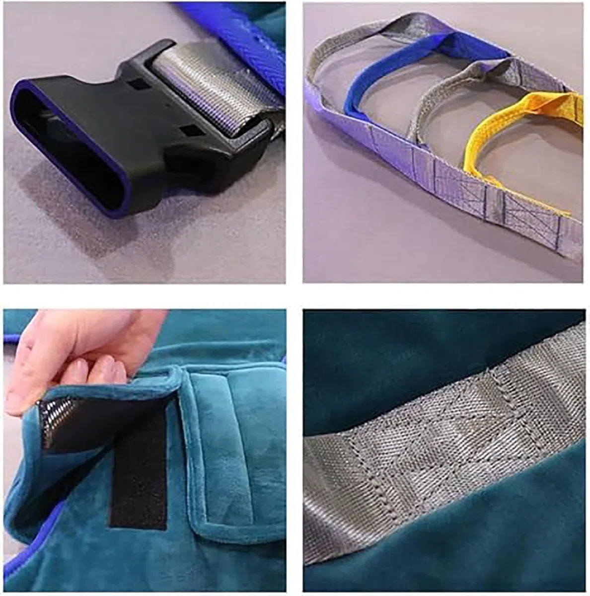 Arnés universalconfort, Arnés para Traslados, Arnés de Elevación de Paciente de Cuerpo Completo, Cinturón para Caminar Asistido por El Paciente, para Enfermería,Anciano, Discapacitado(Large)